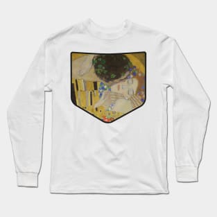 Art in your pocket. The kiss Long Sleeve T-Shirt